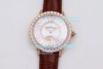 Swiss Replica Jaeger-LeCoultre Dazzling Rendez-Vous Moon Ladies Watch 36MM Mother-of-pearl